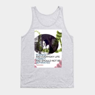 Rosalind Franklin Inspirational Quote 4 Tank Top